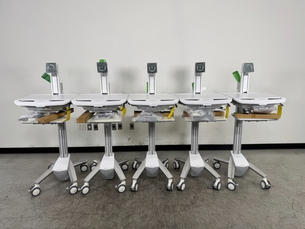 Image of Ergotron StyleView SV40 EMR Cart w/ LCD Mount - Quantity 5